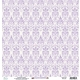 Kahepoolne disainipaber - Lilac Garden 01 -  30,5x30,5cm, 250gsm, Mintay